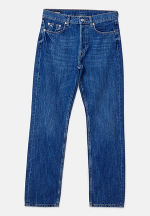 J.LINDEBERG CODY SLUB - Straight leg jeans - mid blue