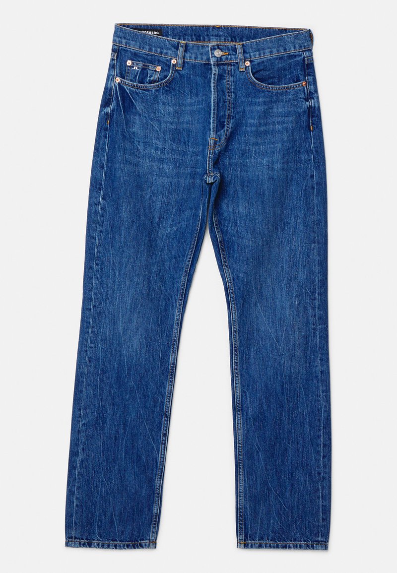 J.LINDEBERG Straight leg jeans blauw denim/bluedenim