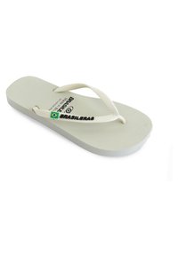 Brasileras Sandalias de dedo - white