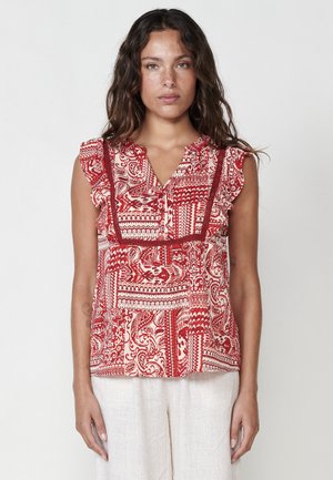 Blouse - rojo red