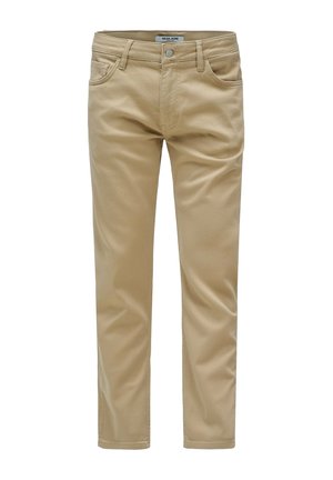 Salsa Jeans, SALSA GEORGIA HEMD OVERSIZE - Straight leg jeans - beige