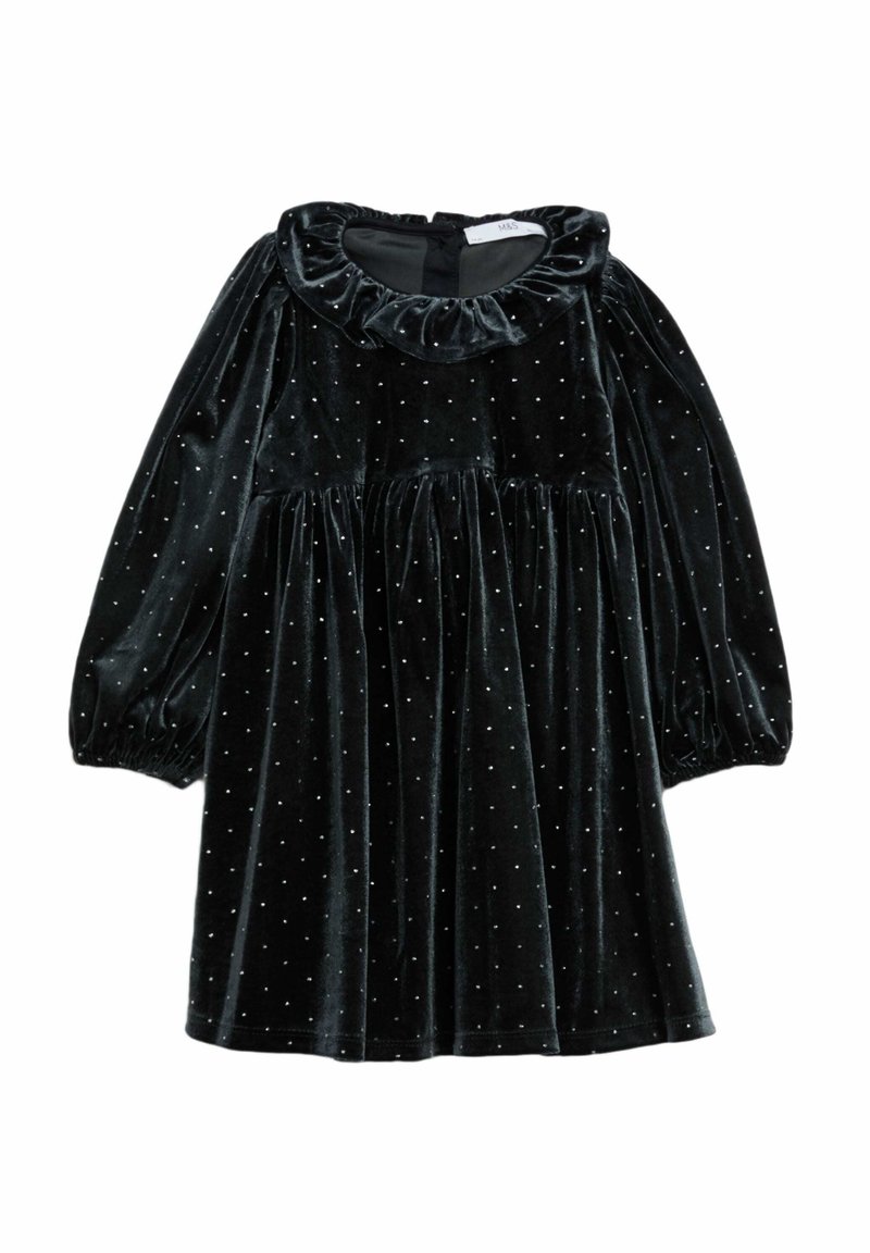 Marks & Spencer SPARKLY VELVET - Cocktail dress / Party dress - black -  Zalando