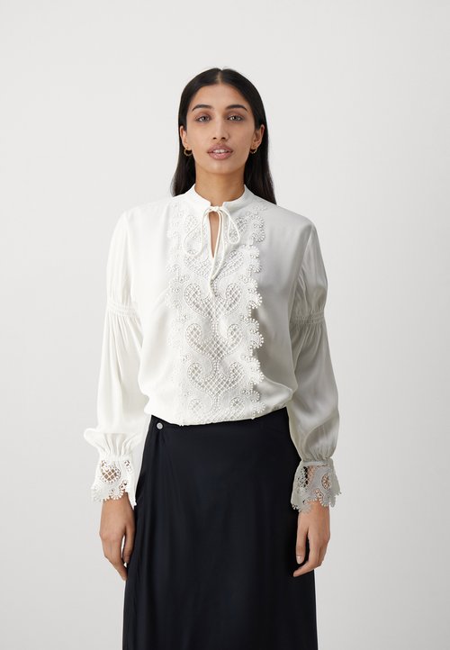 BRUUNS BAZAAR Licuala Aloa Blouse Moonbeam