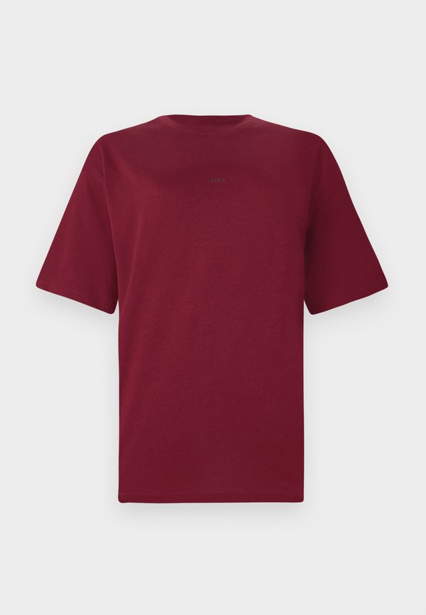 JXANDREA LOOSE LOGO TEE - Basic T-shirt - cabernet4