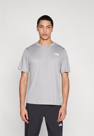 PENTADOME EMBOSSED SHORT SLEEVE - Sports T-shirt - meld grey
