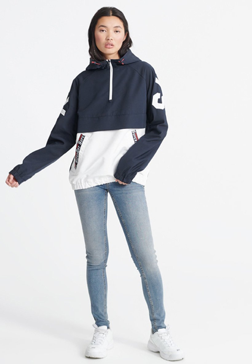 superdry jacket navy