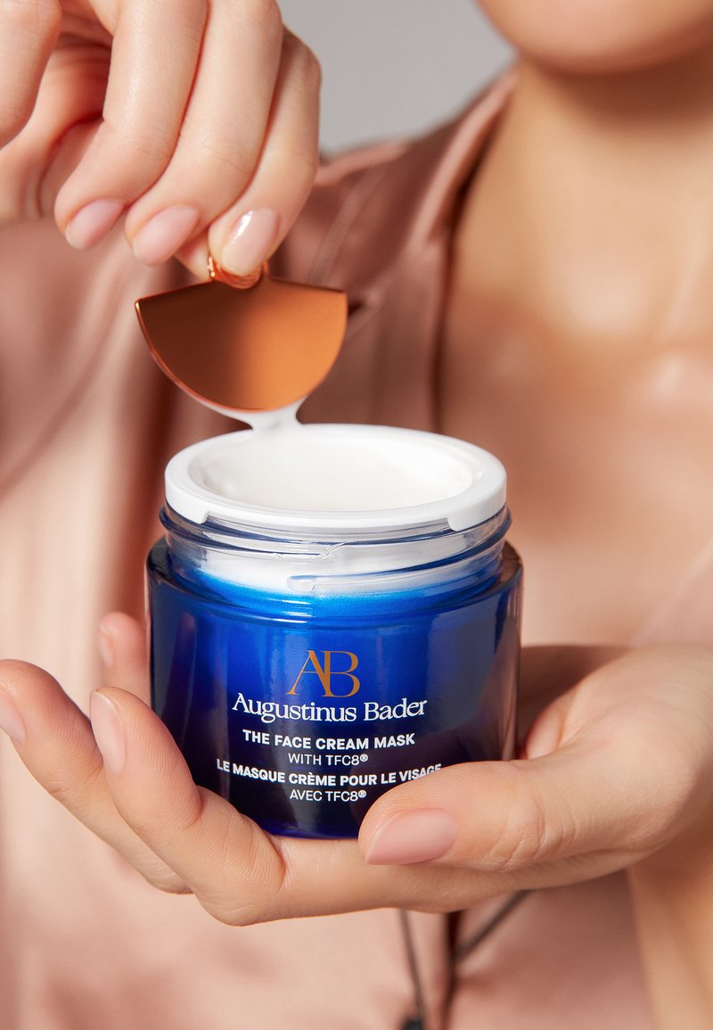 Augustinus Bader THE FACE CREAM MASK - Dagcrème - blue