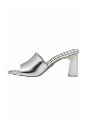 Mules - silver