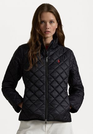 HOODED COAT LINER JACKET 2-IN-1 - Light jacket - black