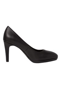 s.Oliver Lodičky s platformou - black nappa