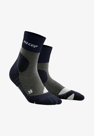 CEP MID CUT - Sportsocken - peacoat grey