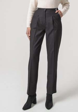 Damart CEINTURE RÉGLABLE - Pantalon classique - Black