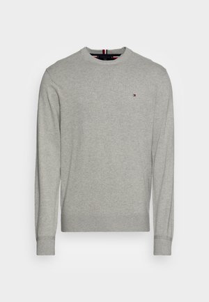 PIMA CREW NECK - Jumper - light grey heather