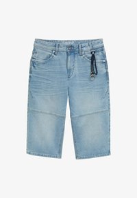 Ausgewählt, used bleached blue denim