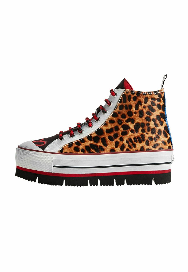 Desigual Sneakers laag bruin
