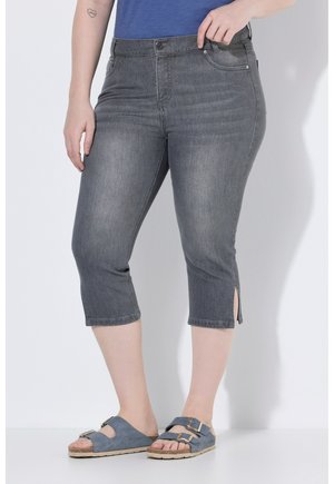 Ulla Popken Jeans Shorts - grey denim