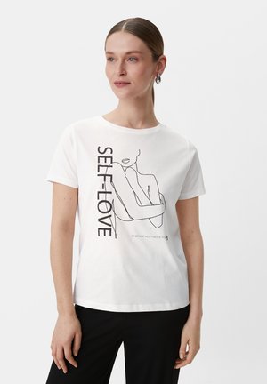 T-shirt print - weiß