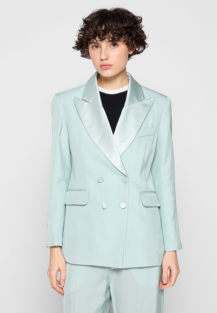 sandro Blazer lichtblauw sandro Blazer lichtblauw