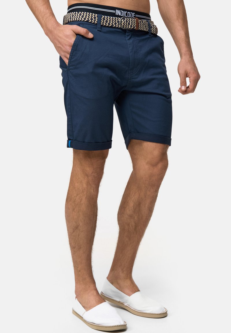 Herren Chino Shorts | INDICODE JEANS CHINO BALTIN Shorts navy/dunkelblau - AT00593 Herren Chino Shorts | INDICODE JEANS CHINO BALTIN Shorts navy/dunkelblau - AT00593
