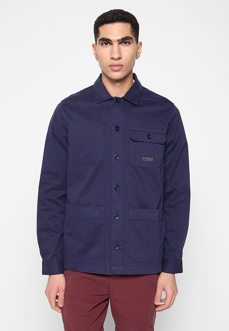Barbour International Lichte jas blauw