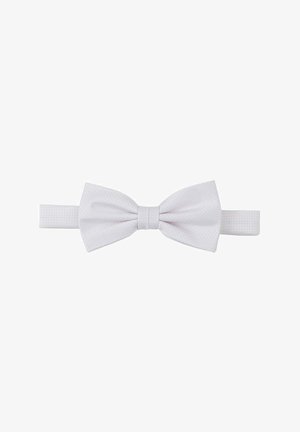 Seidenfalter BASIC PICOTÉ - Bow tie - weiß