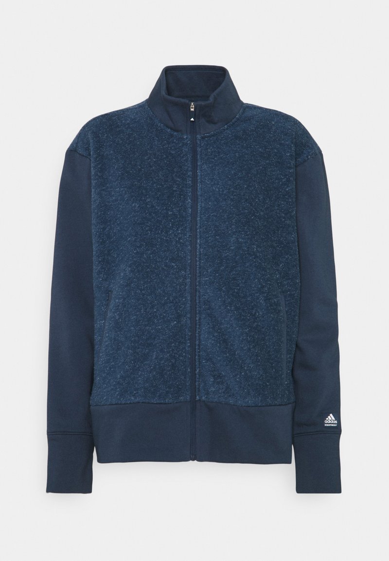 adidas Golf EQUIPMENT FULL ZIP Kurtka z polaru crew navy/granatowy