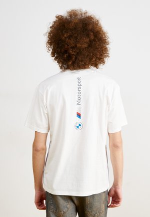 BMW LOGO TEE - Nyomott mintás póló - white