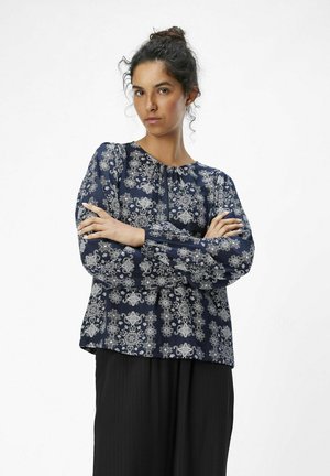 PRINT - Blusa - sky captain