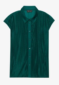 Blusa com botões - botanical garden