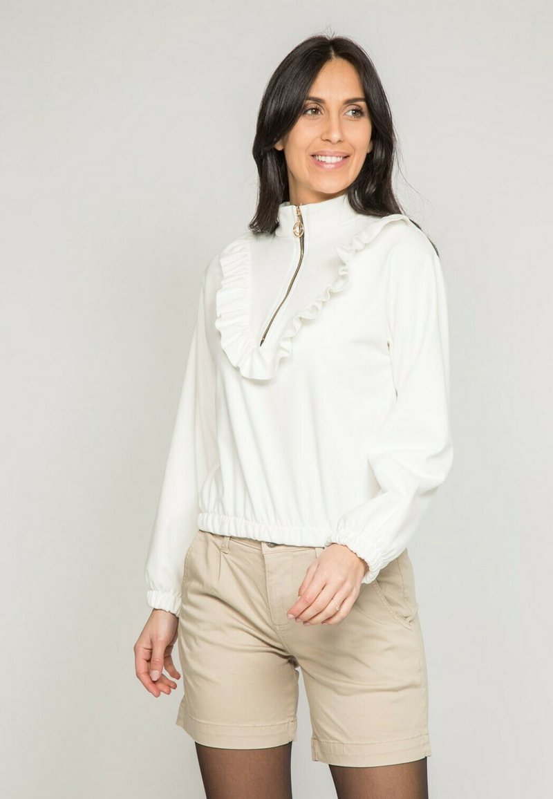 Dona x Lisa Sweat polaire - blanc