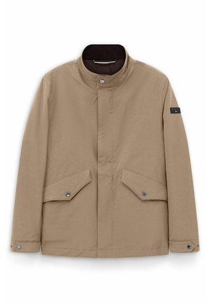 BUGATTI HERREN ÜBERGANGSJACKE WASSERABWEISEND MIT CORD-DETAILS - Übergangsjacke - 40-beige