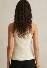 Reiss LYRA COWL-NECK - Topp - ivory