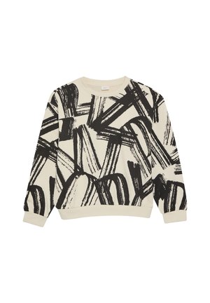 MIT ALL-OVER-PRINT - Sweatshirt - ecru