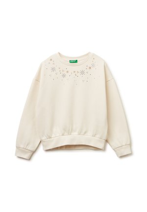 CREW NECK - Felpa - white