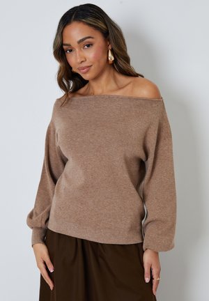 Threadbare THREADBARE - Striktrøje - beige