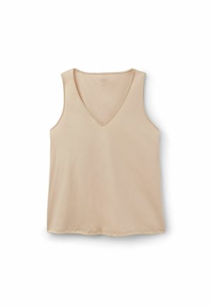 Intimissimi, V-NECK ELEVATED - Unterhemd/-shirt - natural