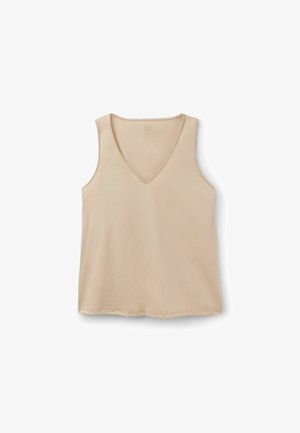 Intimissimi, V-NECK ELEVATED - Unterhemd/-shirt - natural