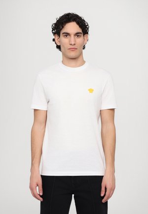 COMPACT MEDUSA POP EMBROIDERY - T-shirt basique - optical white