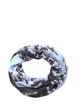 GEMUSTERTER LOOP - Écharpe tube - blau