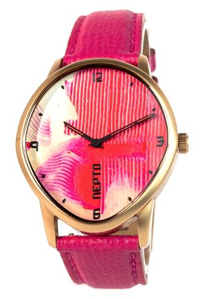 NEPTO BRUSH - Horloge - pink/beige passion