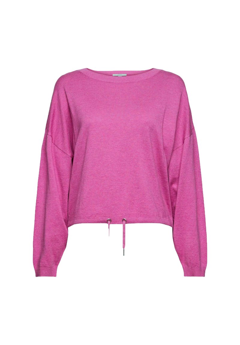 Damen Strickjacken | Esprit Strickpullover pink fuchsia/pink meliert - YE76973 Damen Strickjacken | Esprit Strickpullover pink fuchsia/pink meliert - YE76973