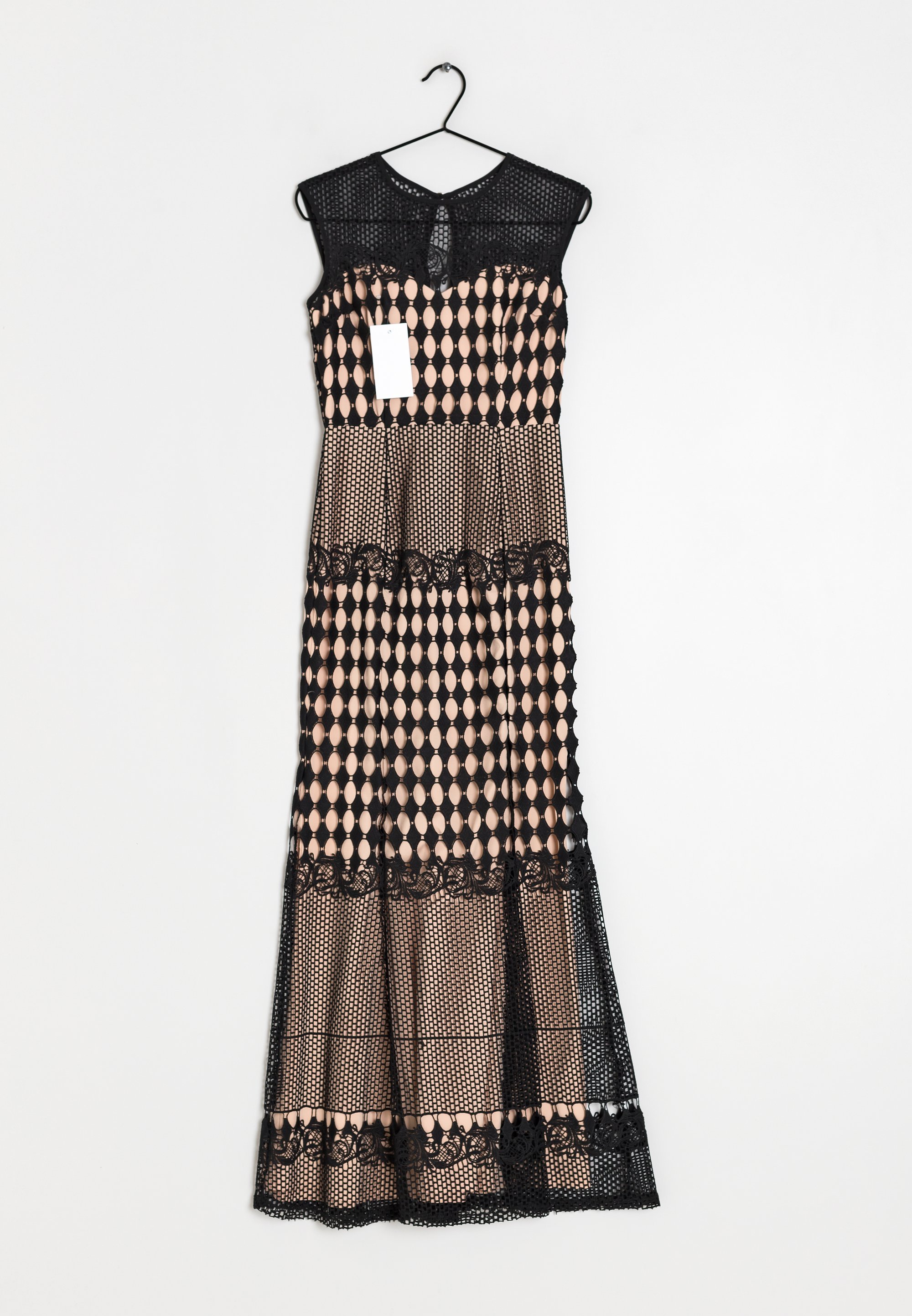 chinese dress ladies Black Corset Detail Maxi Dress by Chloe Lewis main image 1