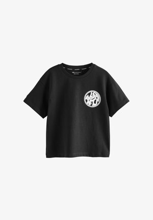 Majica kratkih rukava s printom - black