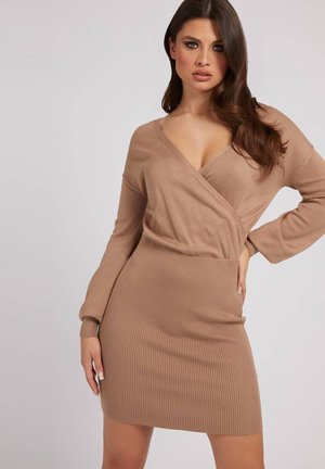 LANGE ÄRMEL - Tubino - beige