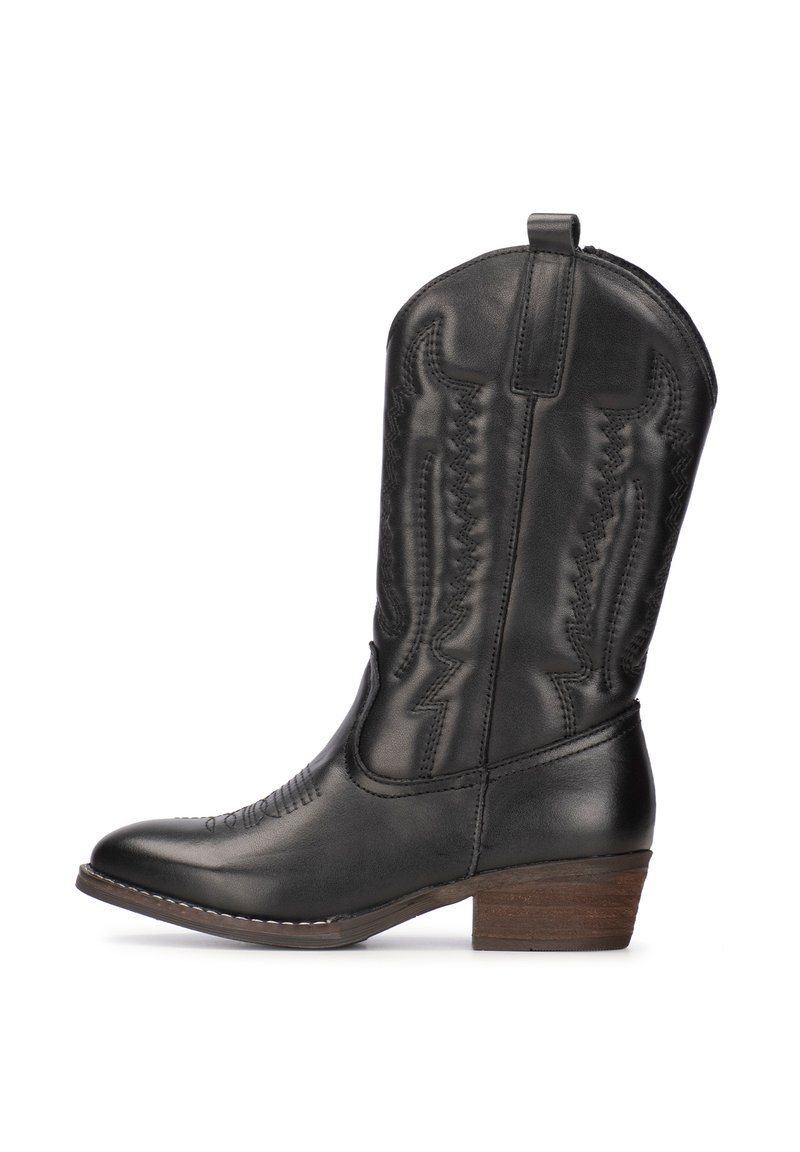 PS POELMAN - Cowboy-/Bikerlaarzen - black, Vergroten