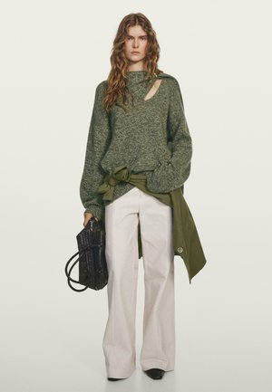 STUDIO - DIAMOND-DESIGN - Strickpullover - green