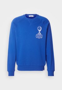 Não selecionado, blue/white