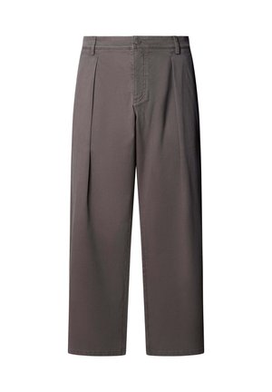 Pepe Jeans, RELAXED WIDE LEG PLEATED CHINO PANT - Pantalones - twilight grey