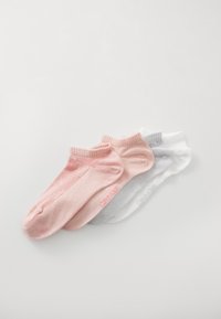 WOMEN SNEAKER SHADOW 4 PACK - Sporta zeķes - white/pink