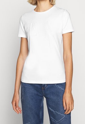 Emporio Armani Camiseta estampada - white